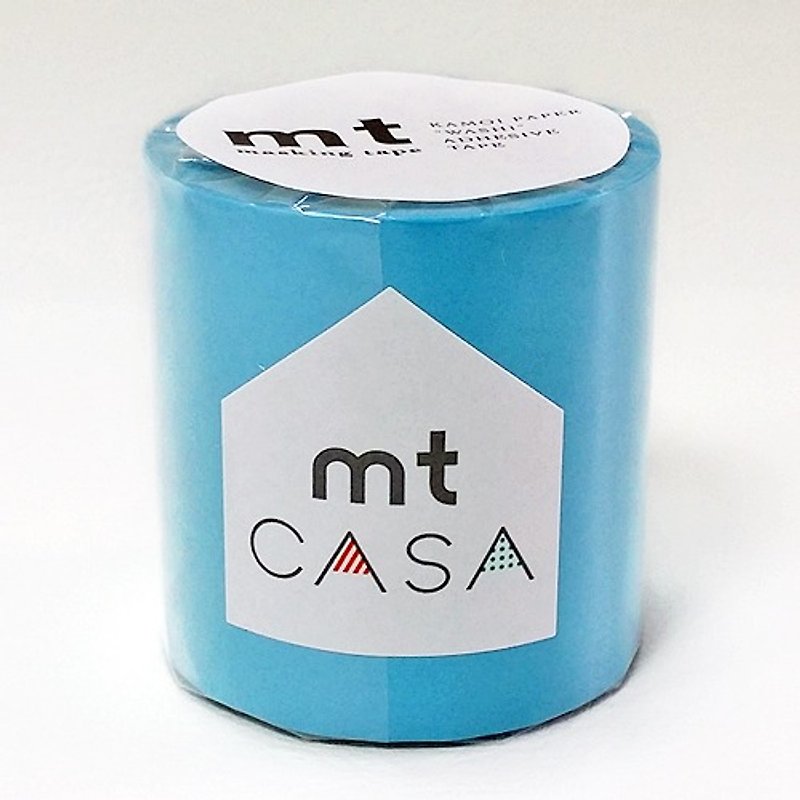 日本KAMOI mt CASA和纸胶带【水蓝(MTCA5051)】生产完了品/绝版品 - 纸胶带 - 纸 蓝色