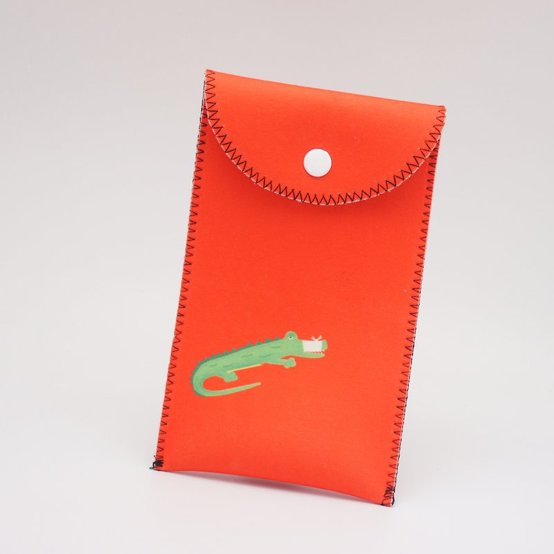 BLR 装红包的红包袋 手工限量制作 BRAIN CANDY 鳄鱼 - 其他 - 其他材质 红色