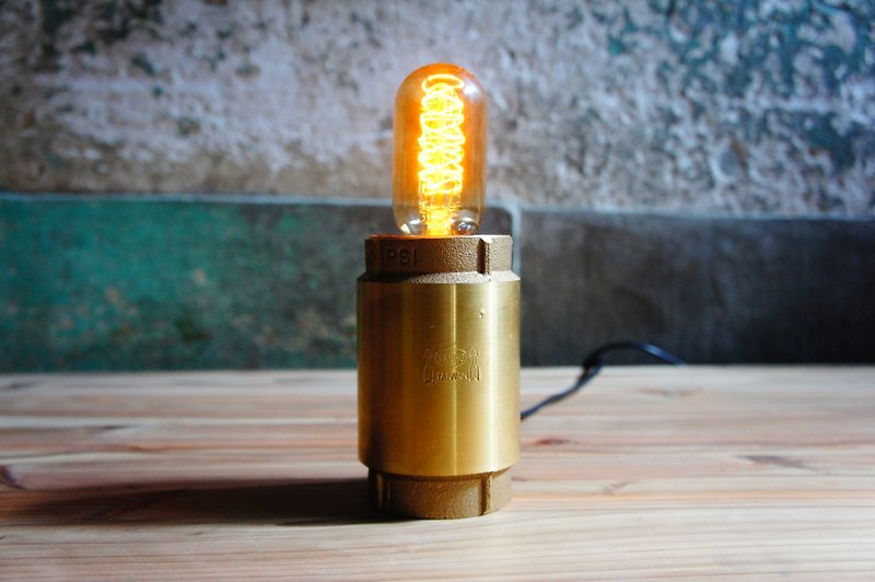 Edison-industry 工业风触控式灯具 触摸式灯具黄铜罐 - 灯具/灯饰 - 其他材质 