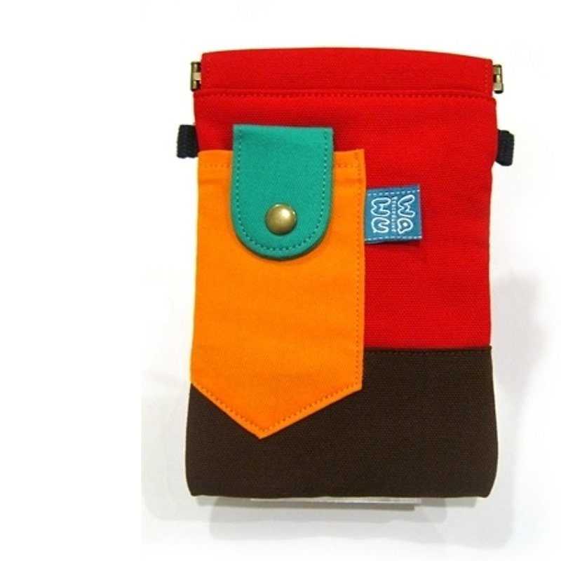裤头包 (辣椒红) - 手机壳/手机套 - 棉．麻 红色