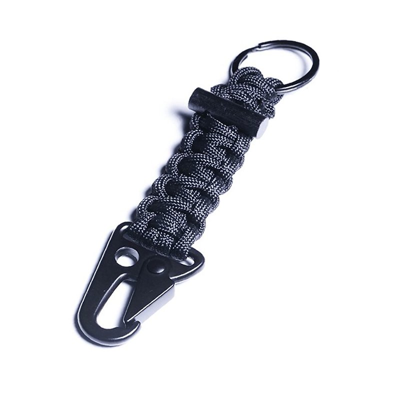 聚酯纤维 钥匙链/钥匙包 - Bomber & Company 美军降落伞绳打火石钥匙圈