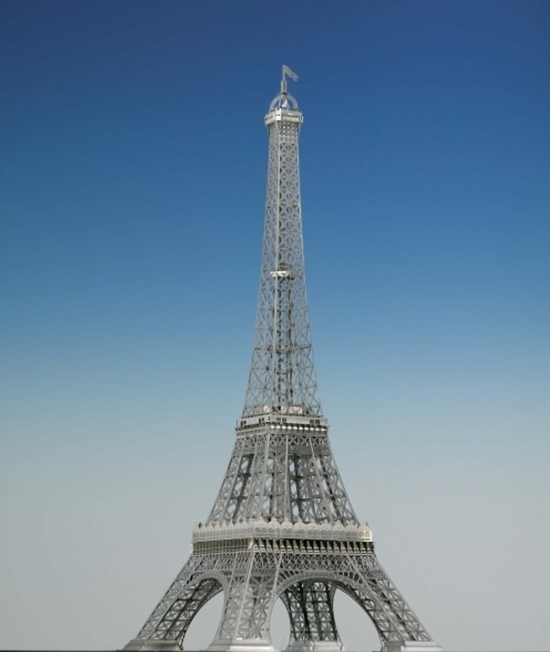 [SUSS] 日本进口AerobaseThe Tower巴黎铁塔/艾菲尔铁塔蚀刻片金属大模型(1/1000)-现货包邮 - 其他 - 其他金属 灰色
