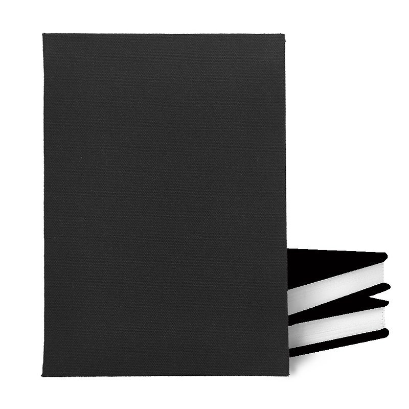 纯粹．无印笔记本 [黑] - 笔记本/手帐 - 纸 黑色
