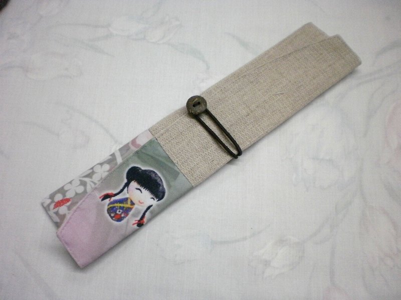 环保筷餐具组 随身收纳袋 筷套PF-1 005 - 筷子/筷架 - 其他材质 