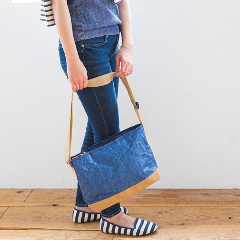 日本设计新材质●FLY BAG- 肩背包_蓝色 - 侧背包/斜挎包 - 纸 