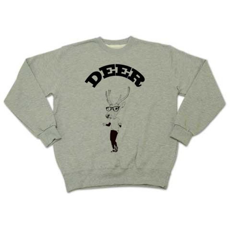 DEER （sweat） - 男装上衣/T 恤 - 其他材质 