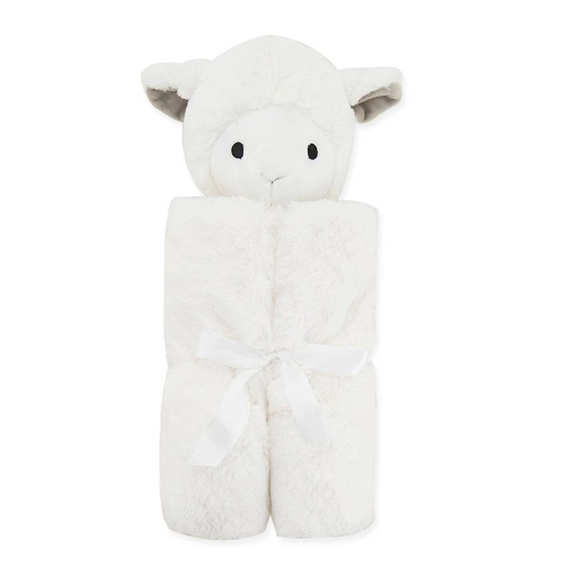 美国Quiltex超柔软动物婴儿毯安抚毯 - 奶白小羊 - 其他 - 聚酯纤维 白色