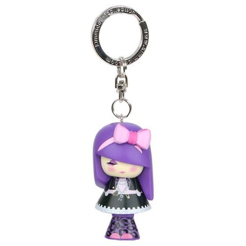 和爱娃娃 钥匙圈 美人依芙 - 吊饰 - 塑料 紫色