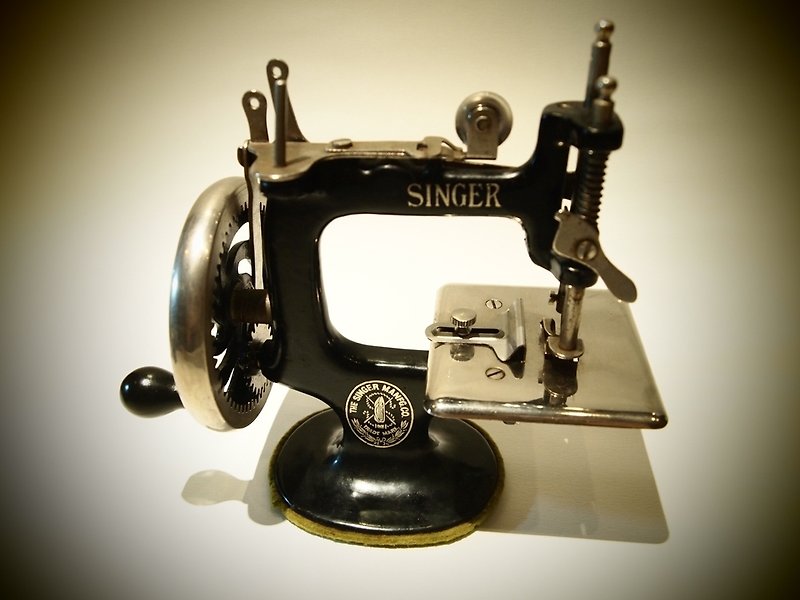1920年代古董小缝纫机Singer No. 20 - 其他 - 其他材质 黑色