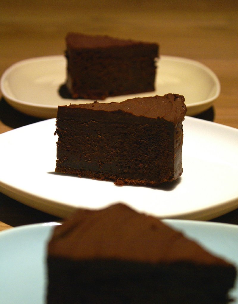 【Cheese&Chocolate.】甜腻腻巧克力蛋糕 /8寸 - 蛋糕/甜点 - 新鲜食材 咖啡色