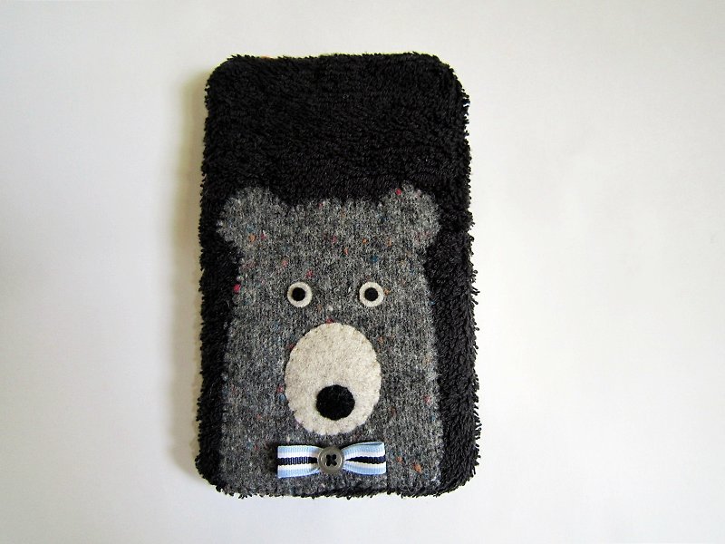 灰熊先生手机袋 - 手机壳/手机套 - 其他材质 黑色