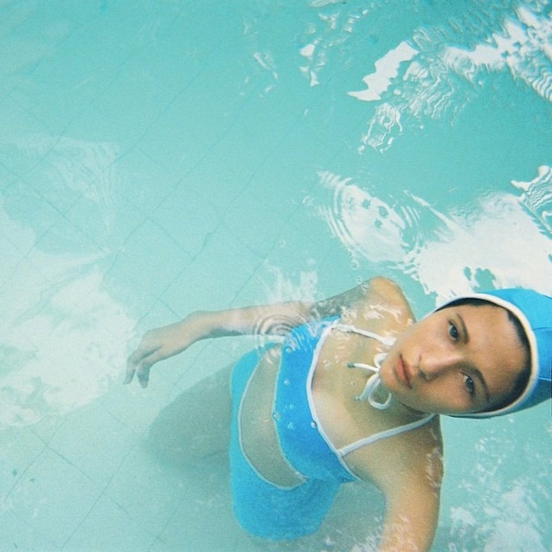 Aprilpoolday Swimwear / CAPSULE ORIGINAL / Sky / M - 女装泳衣/比基尼 - 其他材质 蓝色