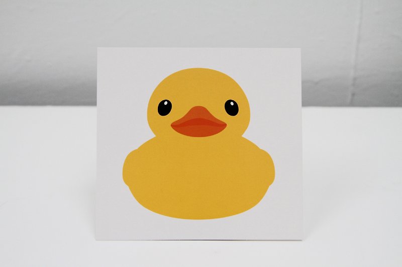 官方版黄色小鸭明信片 - 卡片/明信片 - 纸 多色