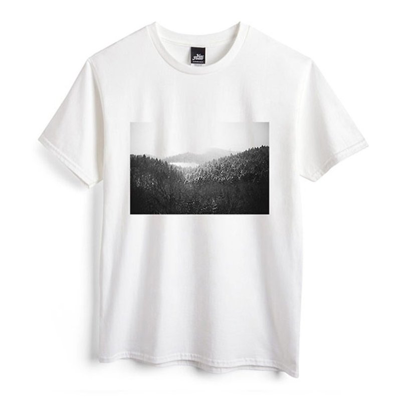 山林 - 白 - 中性版T恤
