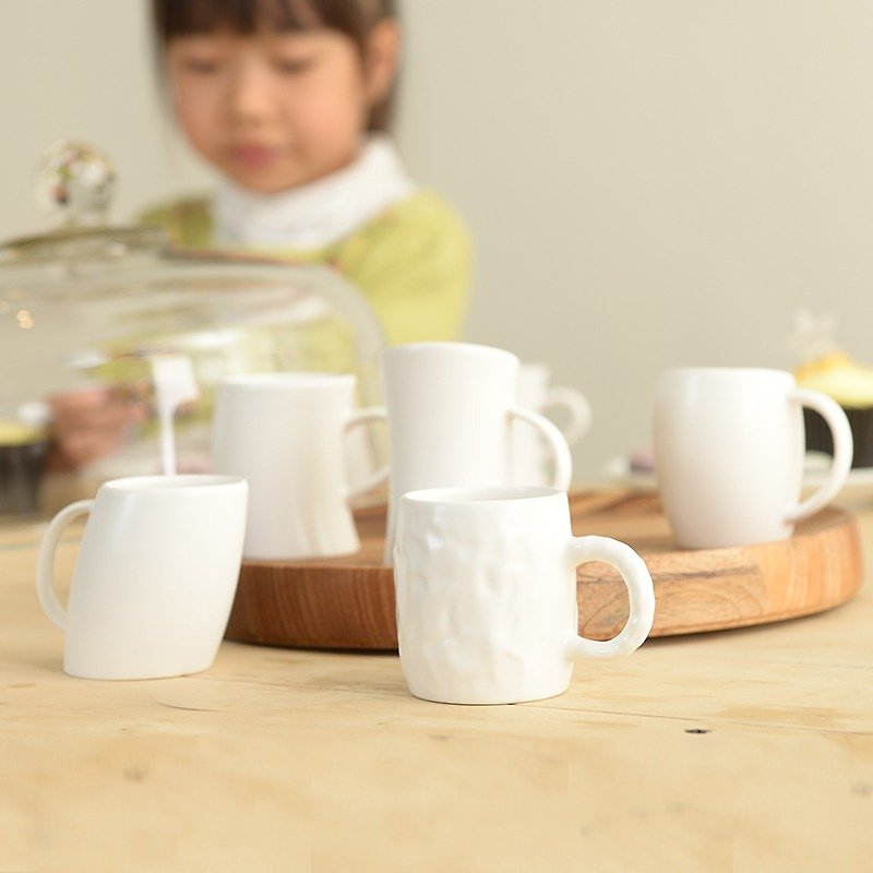 【集瓷经典款】迷你杯(五入组) - 咖啡杯/马克杯 - 其他材质 白色