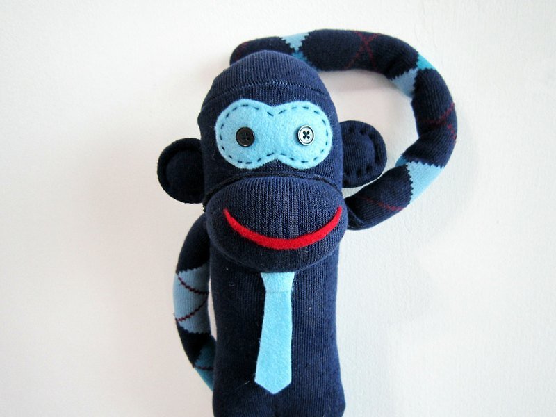 瀚森猴 - 玩偶/公仔 - 其他材质 蓝色