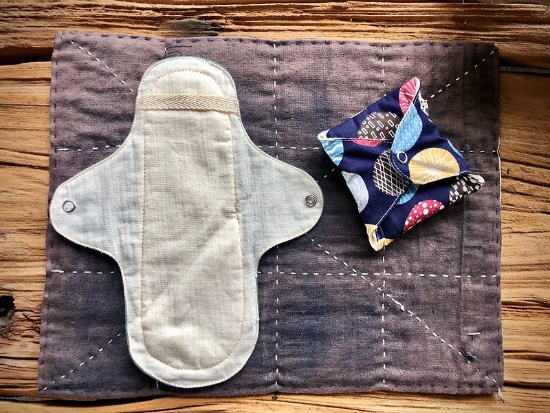 布卫生棉 24厘米日用翅膀 - 生理用品 - 其他材质 卡其色