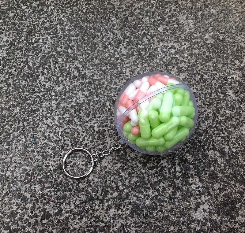 球救系列钥匙圈——发泡莓昔 - 钥匙链/钥匙包 - 压克力 多色