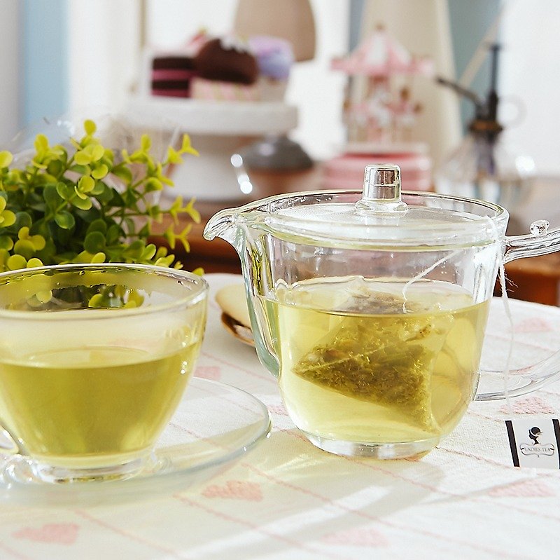 洋甘菊香柚绿茶(20入/罐)│三角茶包·花草茶的能量补给 - 茶 - 其他材质 