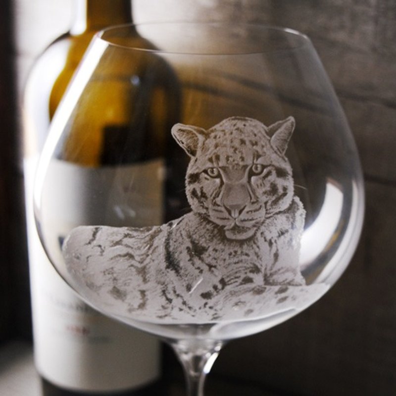 860cc【MSA品酒师专用杯】豹 RONA Lynx系列勃根地杯Burgundy - 酒杯/酒器 - 玻璃 咖啡色