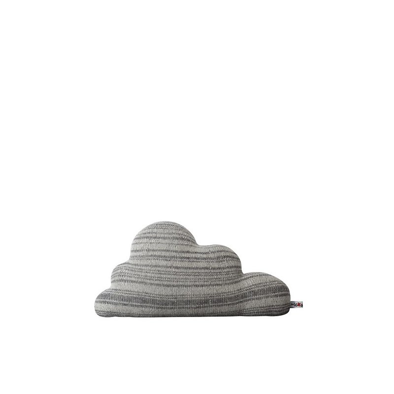 Cuddly Cloud 造型抱枕-迷你灰 | Donna Wilson - 枕头/抱枕 - 羊毛 灰色