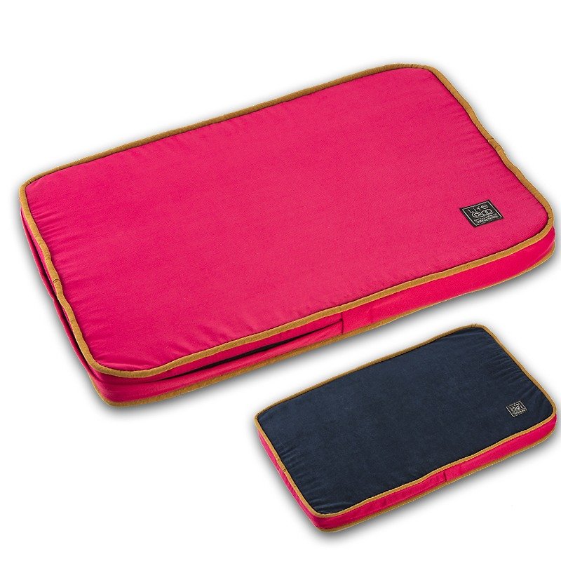 Lifeapp 不易沾毛宠物睡垫S (红蓝)W65 x D45 x H5 cm - 床垫/笼子 - 其他材质 红色