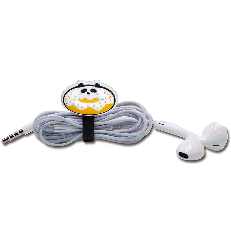 Sigema X Pandahaluha Cable Winder 猫熊 卷线器 集线器 绕线器 - 卷线器/电线收纳 - 塑料 白色
