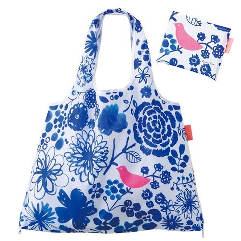 日本 Prairie Dog 设计包 - 青花瓷 - 侧背包/斜挎包 - 塑料 蓝色