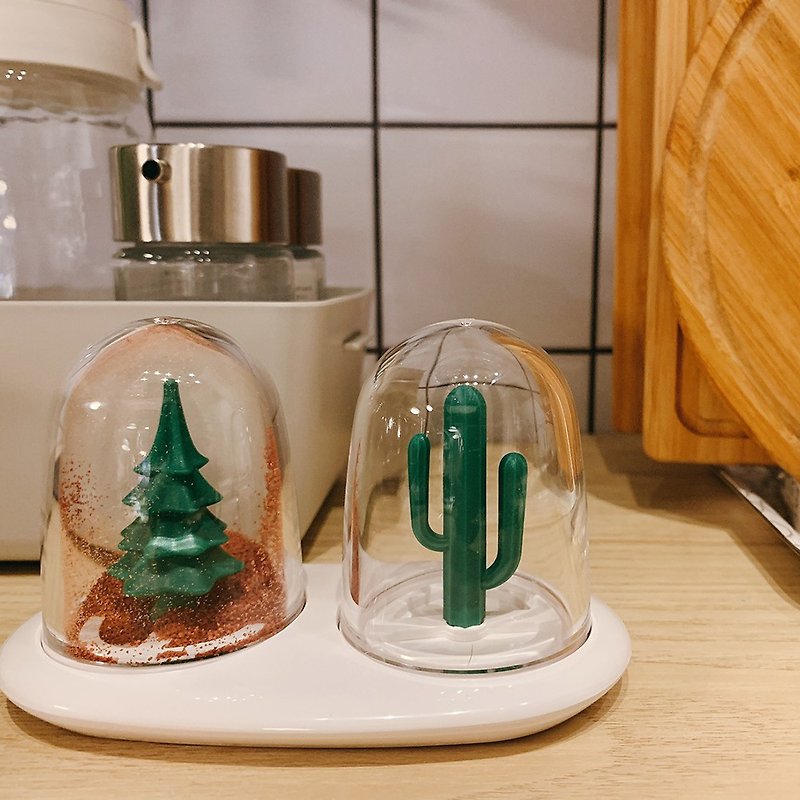 QUALY 冬夏滋味 - 调味罐 - 调味罐/酱料瓶 - 塑料 绿色