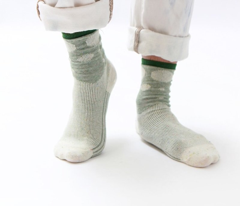 +10・终年1:1袜 - 袜子 - 其他材质 绿色