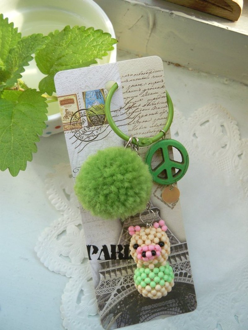 和平猪(绿色) - 吊饰 - 其他材质 绿色