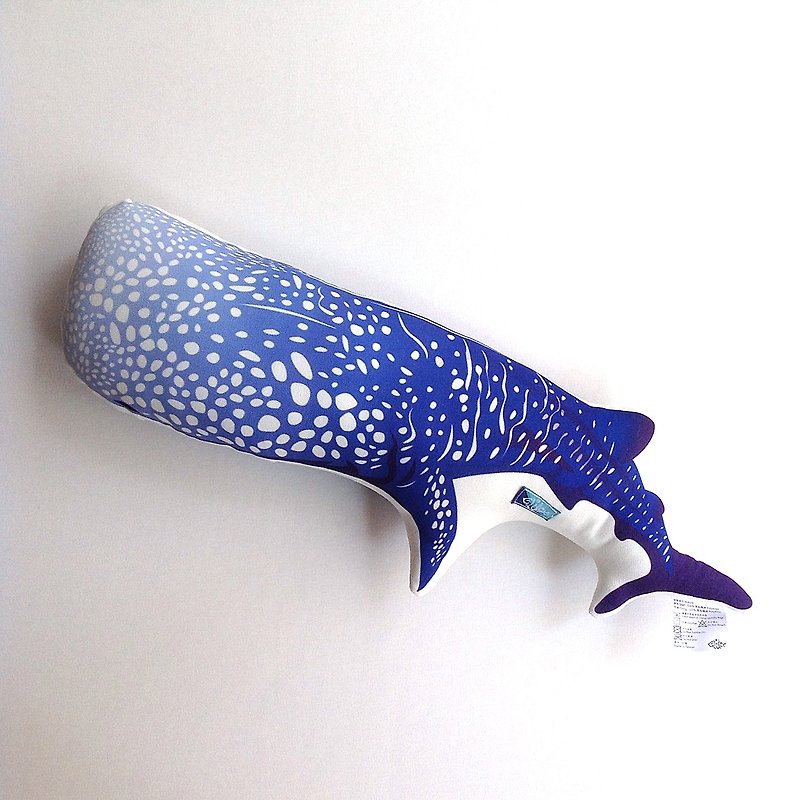 设计款WS199 - 【拥抱海洋】鲸鲨造型抱枕/午休枕 - 枕头/抱枕 - 其他材质 蓝色