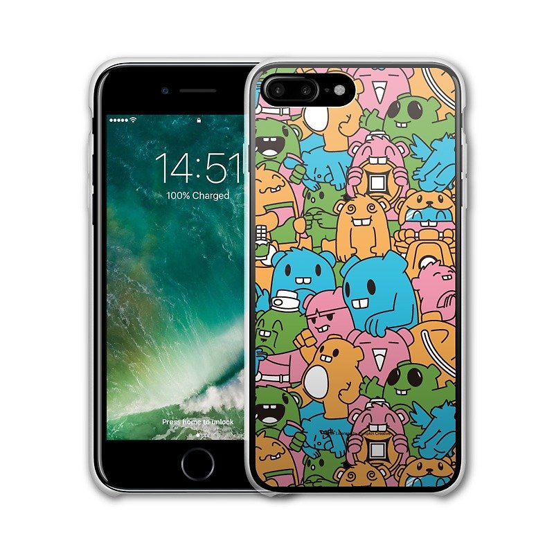 AppleWork iPhone 6/7/8 Plus 原创设计保护壳 - DGPH  PSIP-348 - 手机壳/手机套 - 塑料 多色