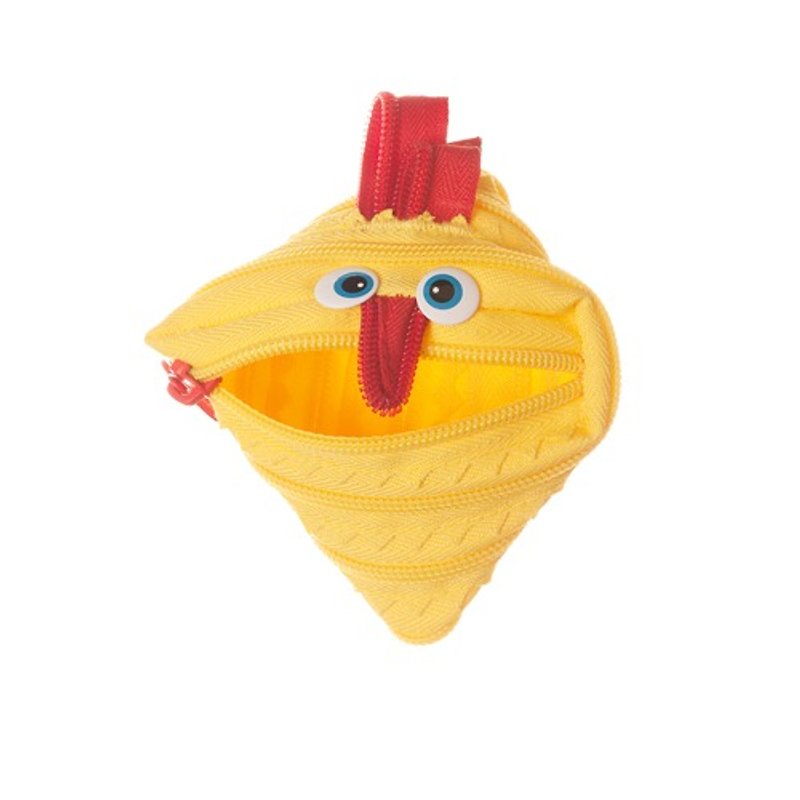 Zipit 动物拉链包(小)-小鸡 - 零钱包 - 其他材质 黄色