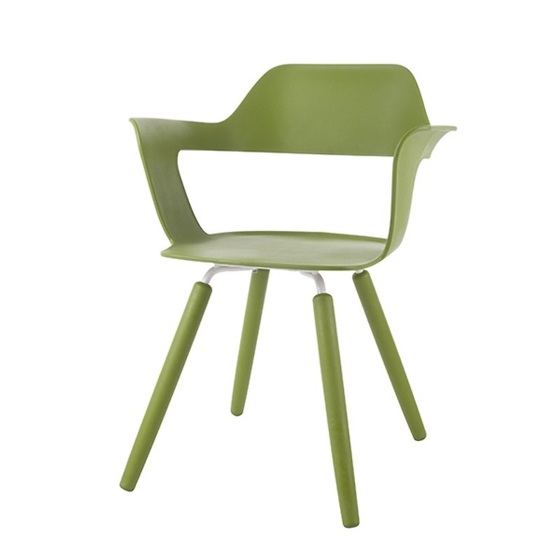 MUSE 沐司_四脚椅/澈绿 (商品仅配送台湾地区) - 其他家具 - 塑料 绿色