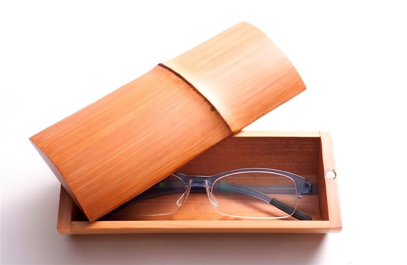 品味竹盒 Bamboo Glasses Case - 收纳用品 - 竹 咖啡色
