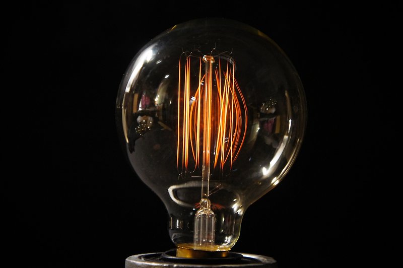 Edison-industry  工业风 爱迪生复古灯泡 梦幻中泡泡 烟火造型 - 灯具/灯饰 - 其他材质 黄色