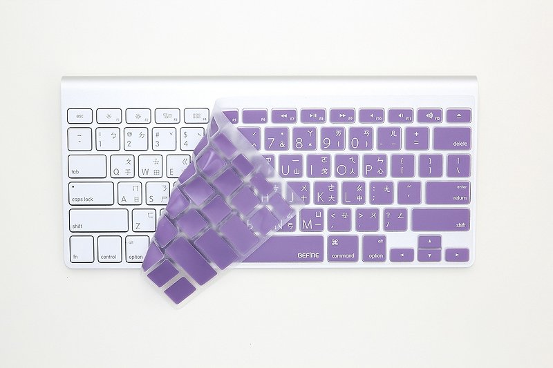 BF  Apple Wireless KB 专用键盘保护膜 紫底白字 8809305222719 - 平板/电脑保护壳 - 其他材质 紫色