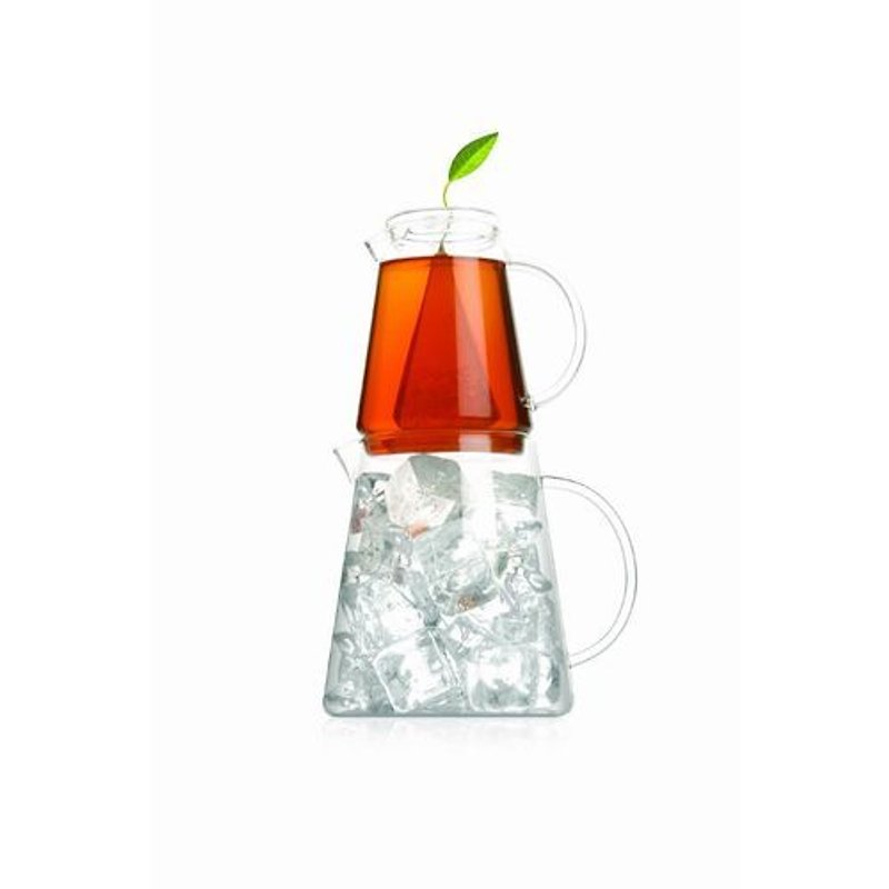 Tea Forte 冰酿茶壶组 TEA-OVER-ICE BREWING PITCHERS - 茶具/茶杯 - 玻璃 灰色