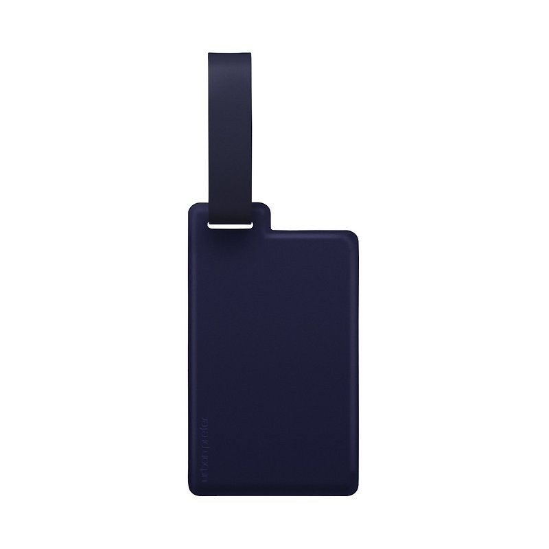 INFO 行李吊牌 - 深蓝色 - 证件套/卡套 - 塑料 蓝色