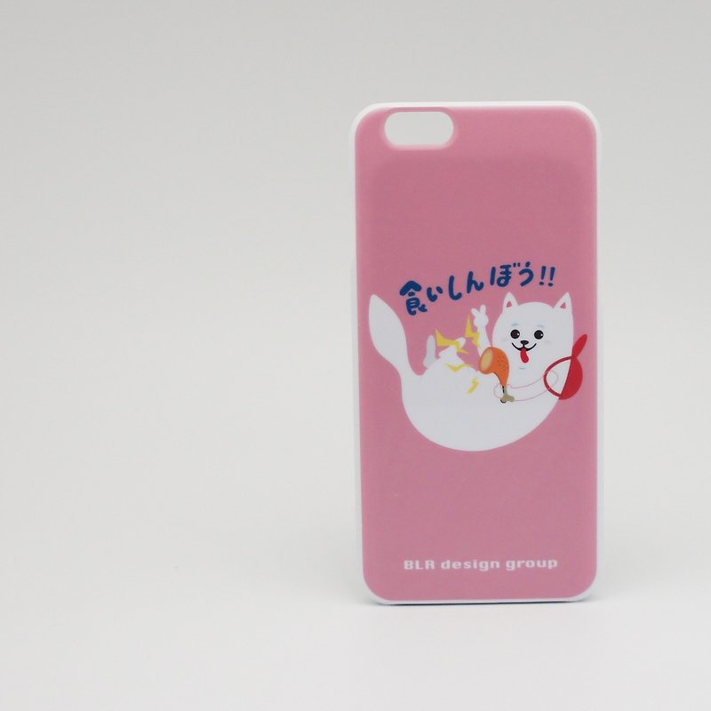 BLR 狐狸犬 Zhi 联名款 iPhone 保护壳 iPhone5/5s/6/6Plu - 手机壳/手机套 - 塑料 粉红色