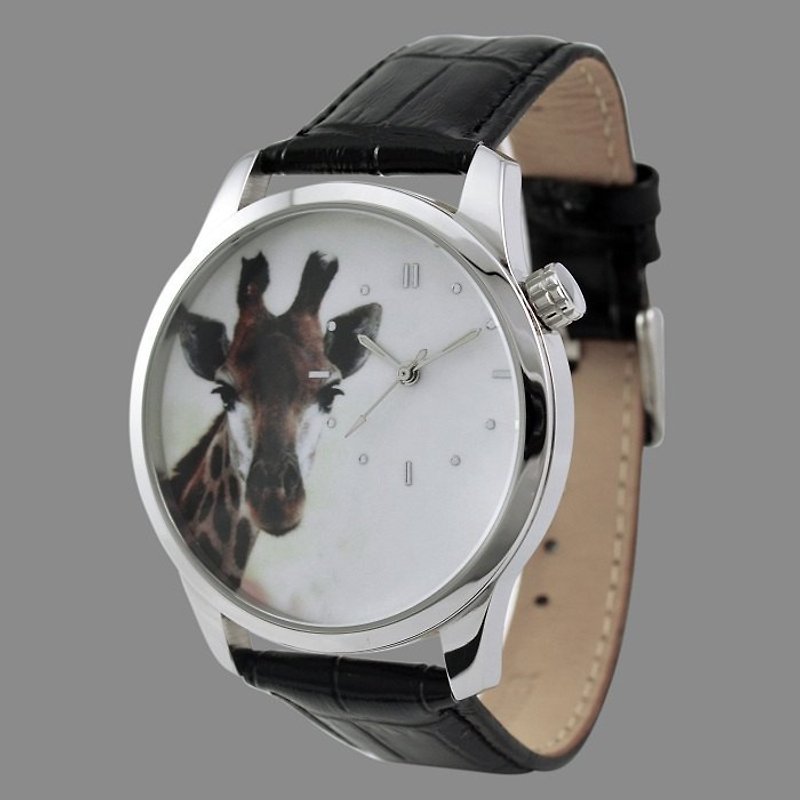 长颈鹿手表(大头) - 女表 - 其他金属 