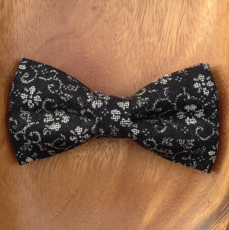独立设计 和风系列 领结 Bow Tie 编号011 - 领带/领带夹 - 其他材质 黑色