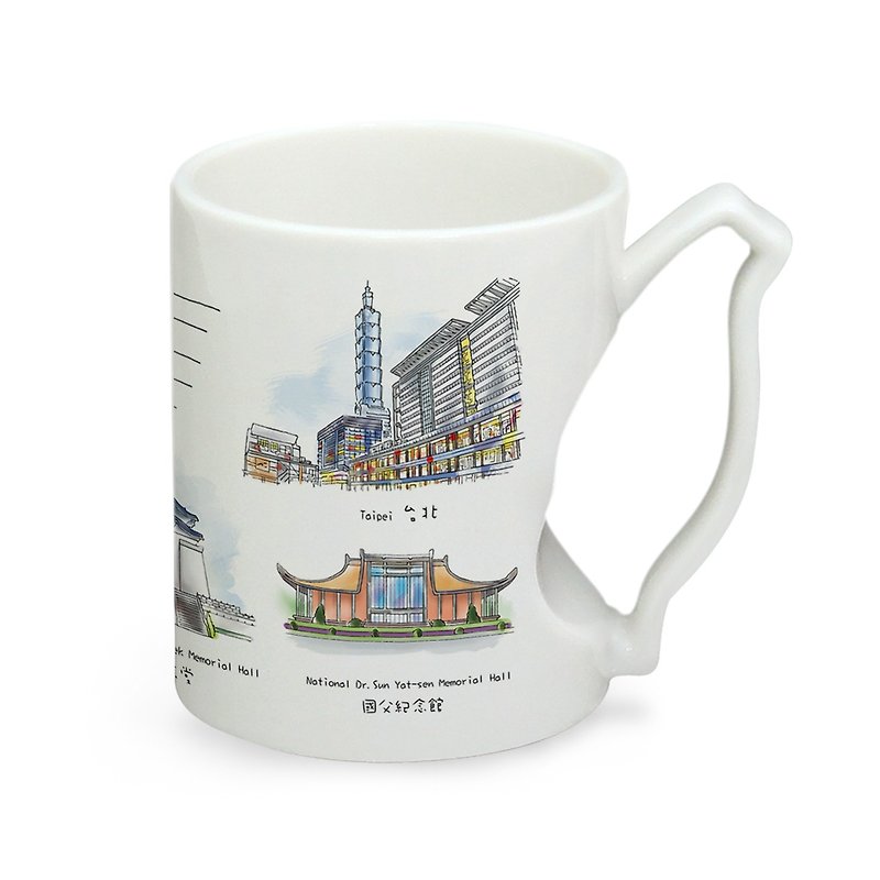 台湾杯-台北城市 - 咖啡杯/马克杯 - 其他材质 