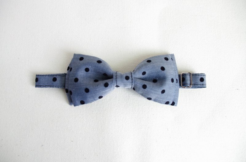 蓝天的镜子 领结(已绝版) - 领带/领带夹 - 其他材质 蓝色