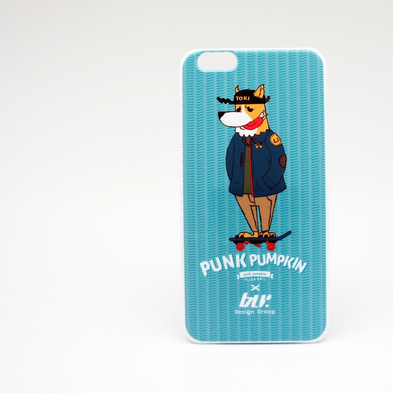BLR  滑板 PunkPumpkin 联名款 iPhone 保护壳 iPhone5/5s/6/6Plus - 手机壳/手机套 - 塑料 蓝色