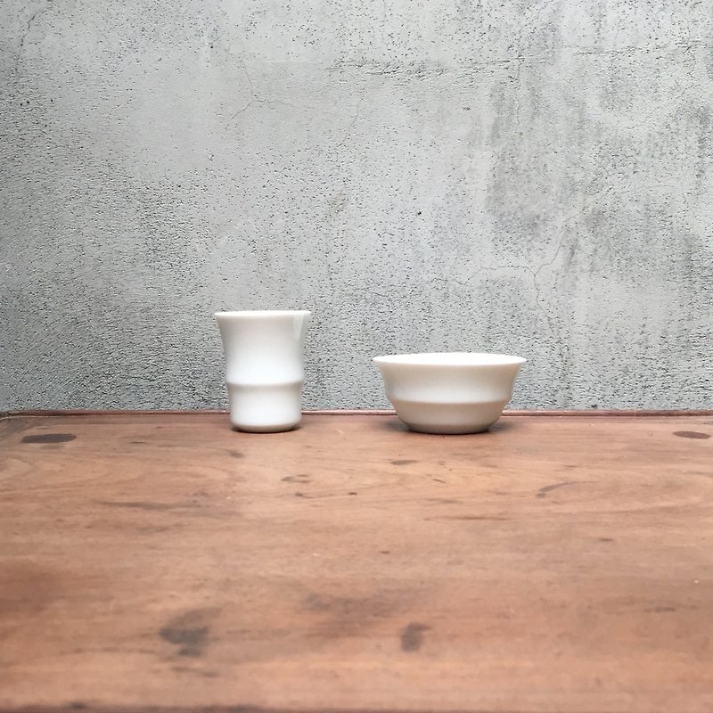 竹隐双杯组 - 茶具/茶杯 - 其他材质 