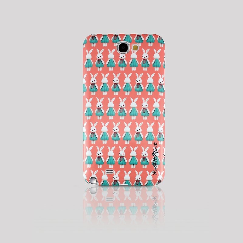 (Rabbit Mint) 薄荷兔手机壳 - 布玛莉图案系列 Merry Boo - Samsung Note 2 (M0011) - 手机壳/手机套 - 塑料 橘色