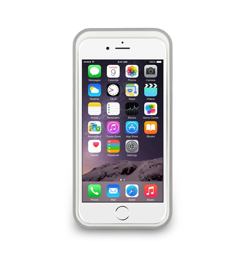 iPhone 6 -The Trim Series -撞色可立式保护框-珍珠白 - 手机壳/手机套 - 其他材质 白色