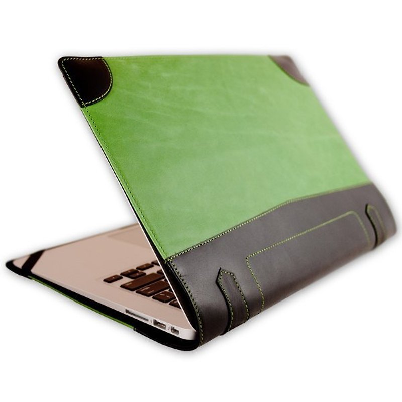 alto MacBook Air 13" 真皮皮套 保护套 电脑包 La Giacca 绿色 - 电脑包 - 真皮 绿色